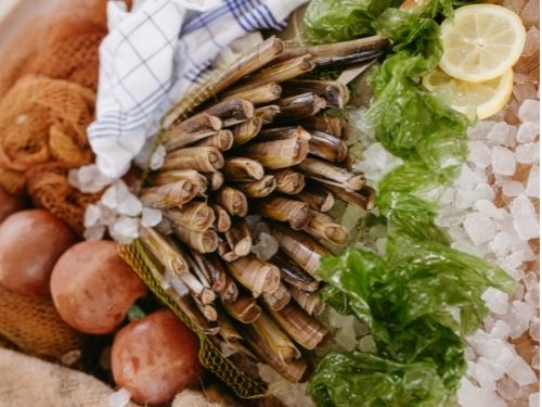 Cannolicchi con ghiaccio e limone