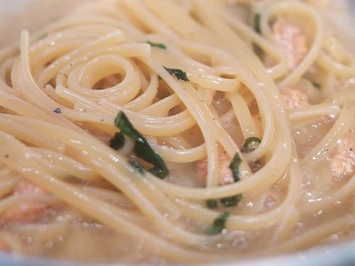 Linguine con ricci di mare